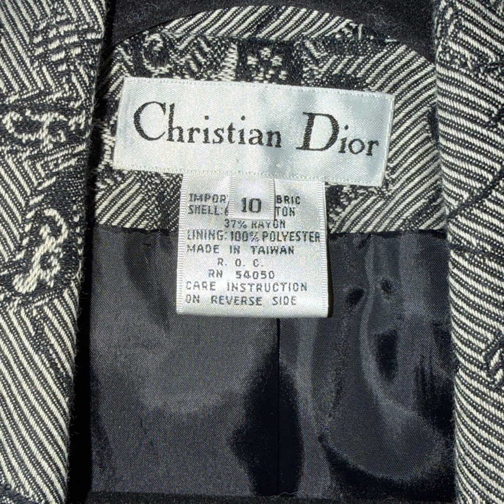 Vintage Christian Dior Jacket 10 - Picture 4 of 13